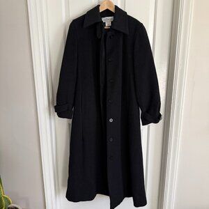 Vintage John Meyer of Norwich Wool and Alpaca Coat, Size 6
